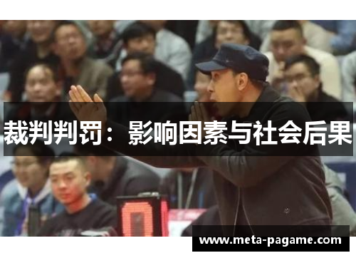 裁判判罚：影响因素与社会后果
